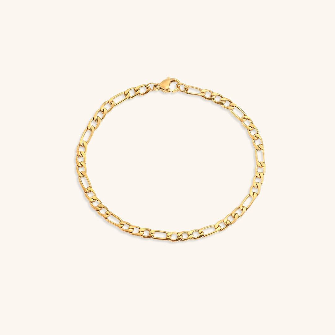 Saturn Gold Chain Bracelet