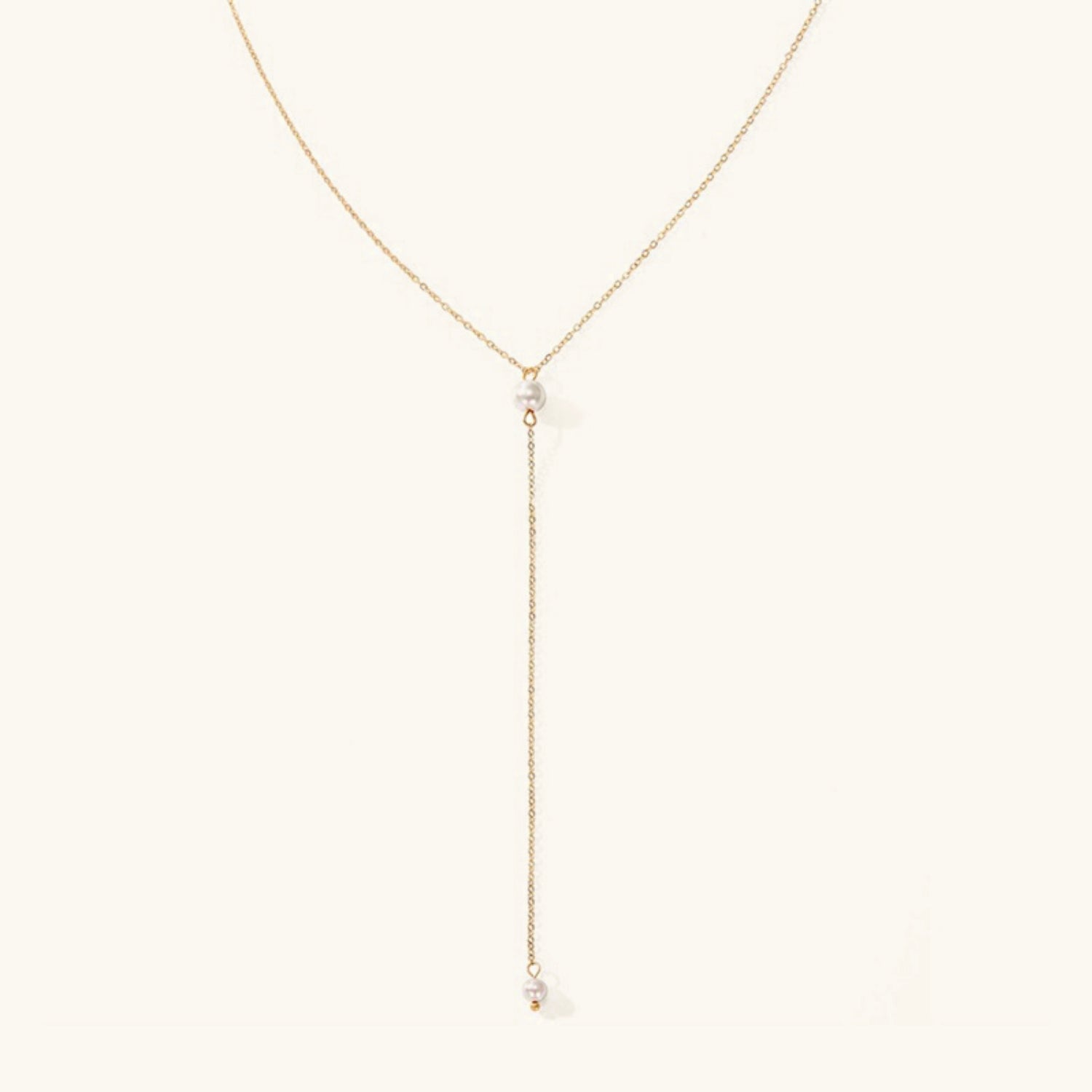 Beatrice Pearl Tassel Necklace