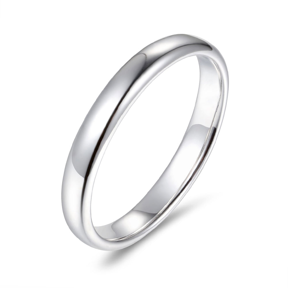 High Polished Classic Comfort Fit Wedding Band