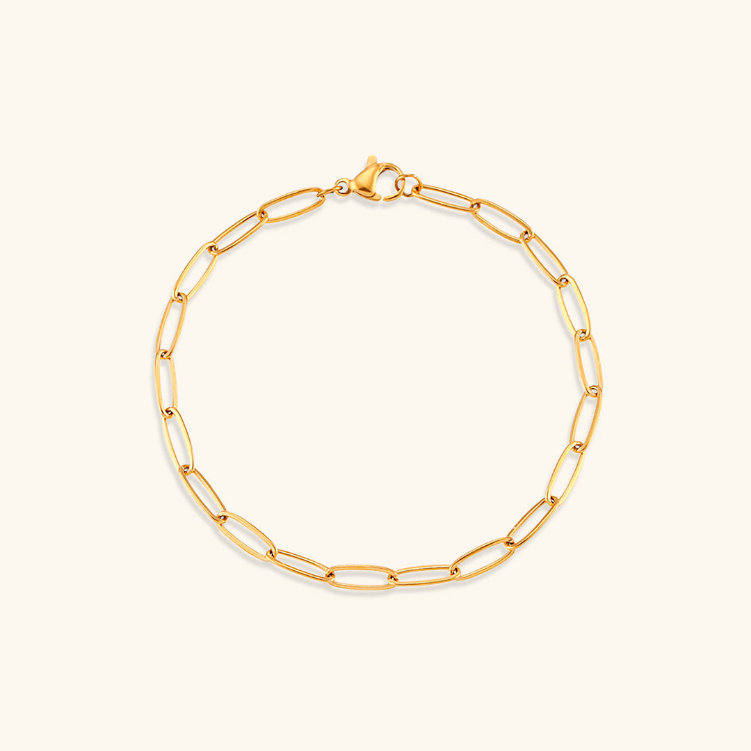 Lena Golden Chain Bracelet