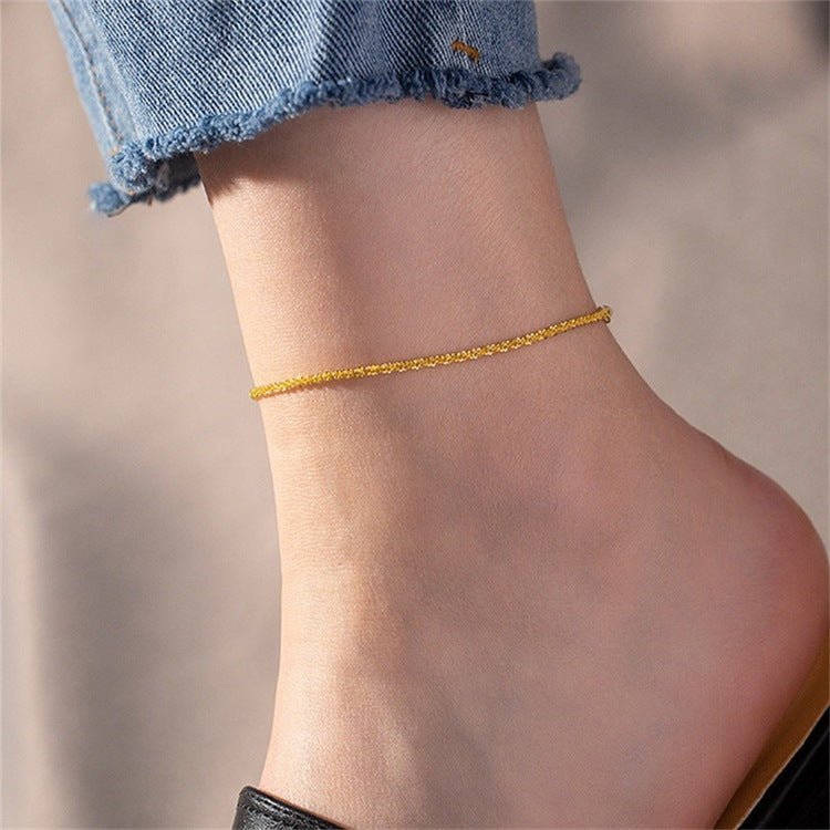 Abigail Gold Chain Anklet