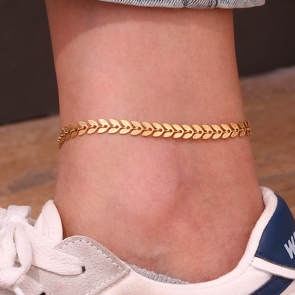Madeline Gold Anklet