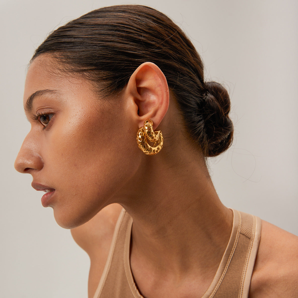 Alma Gold Earrings