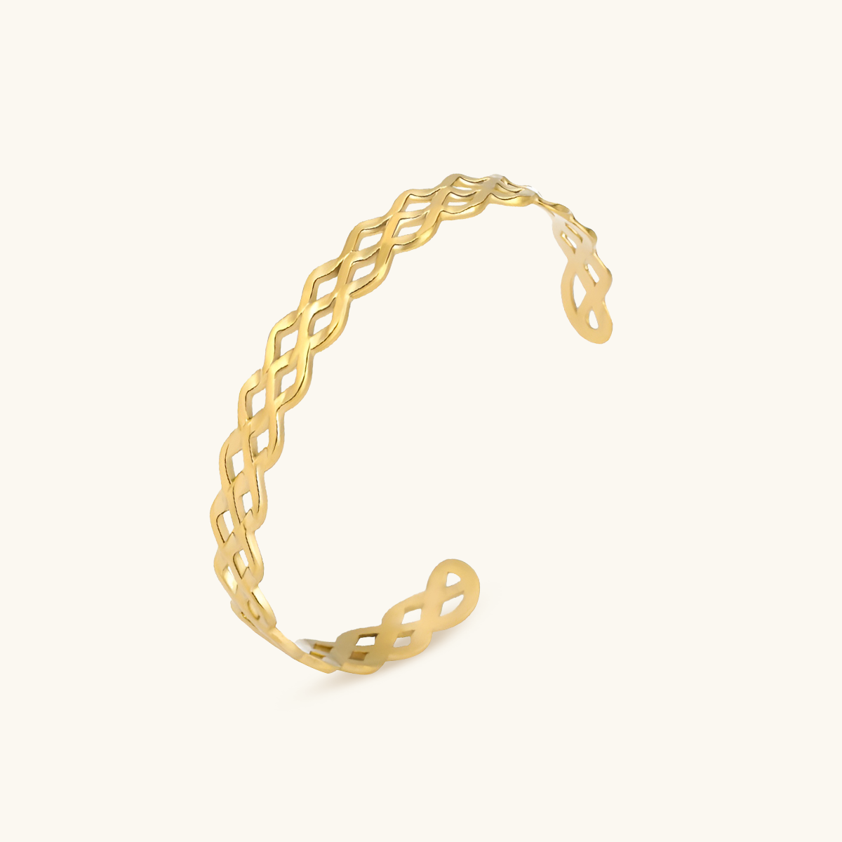 Tahiti Bangle Bracelet - Gold