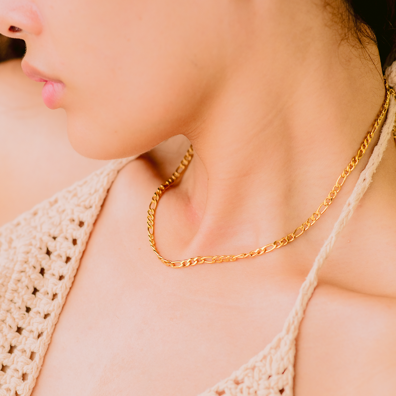 Willow Gold Chain Necklace